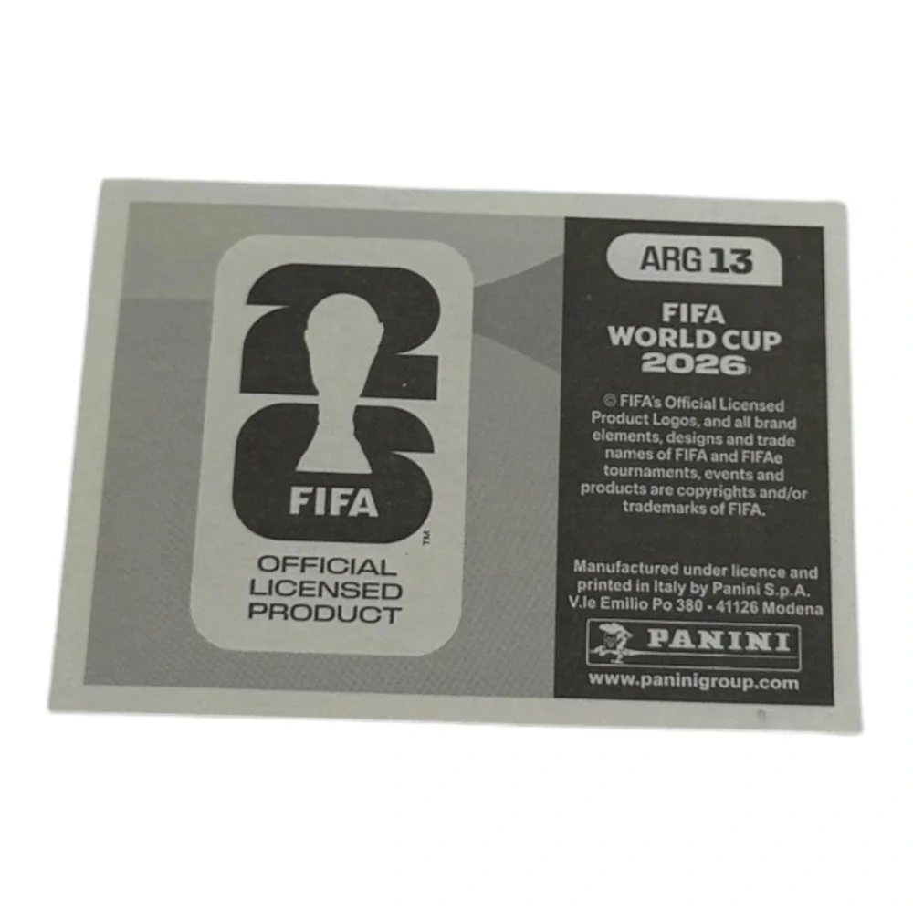 Panini FIFA World Cup 2026 Qualifiers Argentina Team Sticker ARG 13 Lionel Messi